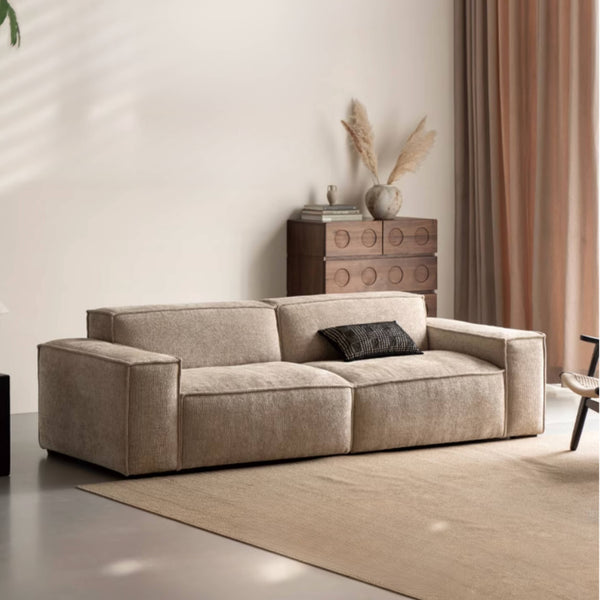 Modern Chenille Fabric Sofa